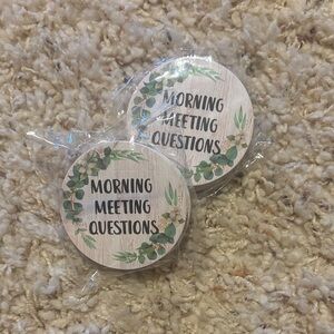 Morning Meeting Question Cards